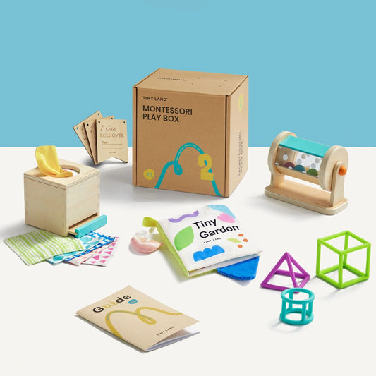 Tiny Land® Montessori Toys for Babies (4–6 Months)