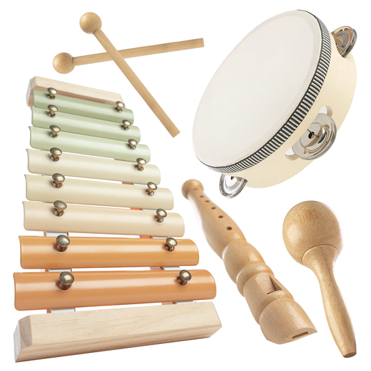 4-Piece Musical Instrument Set for Toddlers