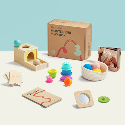 Tiny Land® Montessori Toys for Babies (7–9 Months)