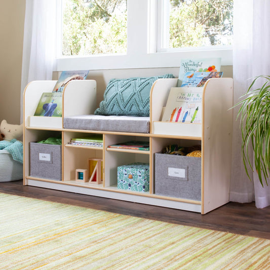 Reading Nook with Bins