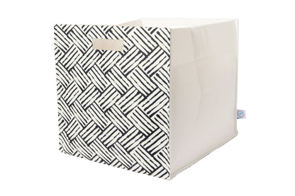 Eco-friendly Cube Storage Bin- zig zag