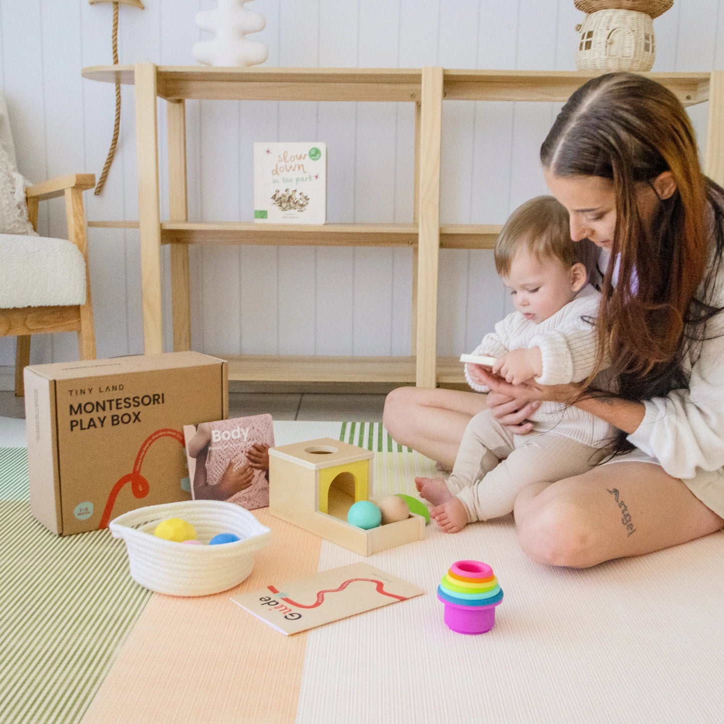 Tiny Land® Montessori Toys for Babies (7–9 Months)
