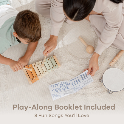 4-Piece Musical Instrument Set for Toddlers