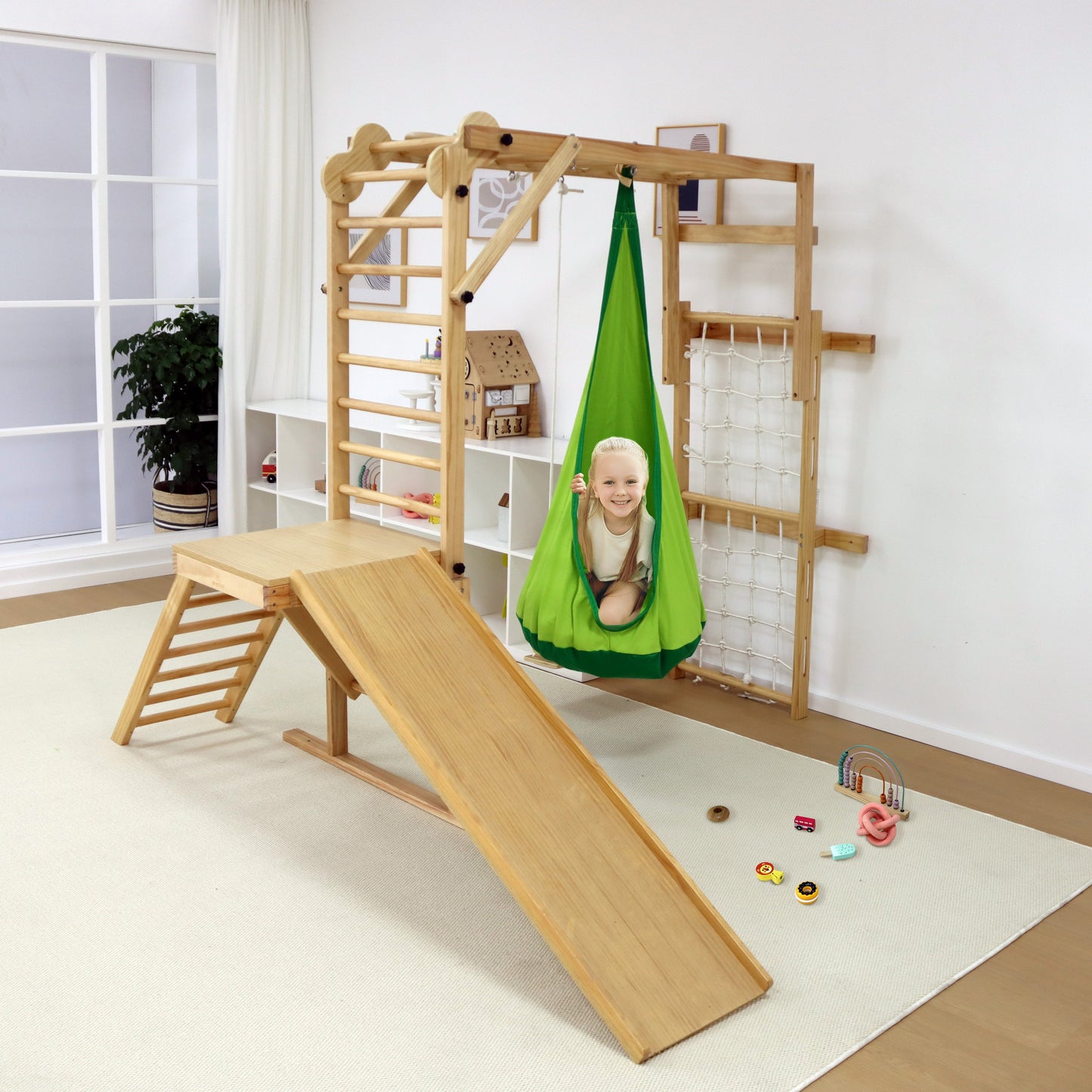 Sensory Swing Hammock – Tear Drop Attachment for Grove, Walnut, Neem & Betula Indoor Climbers