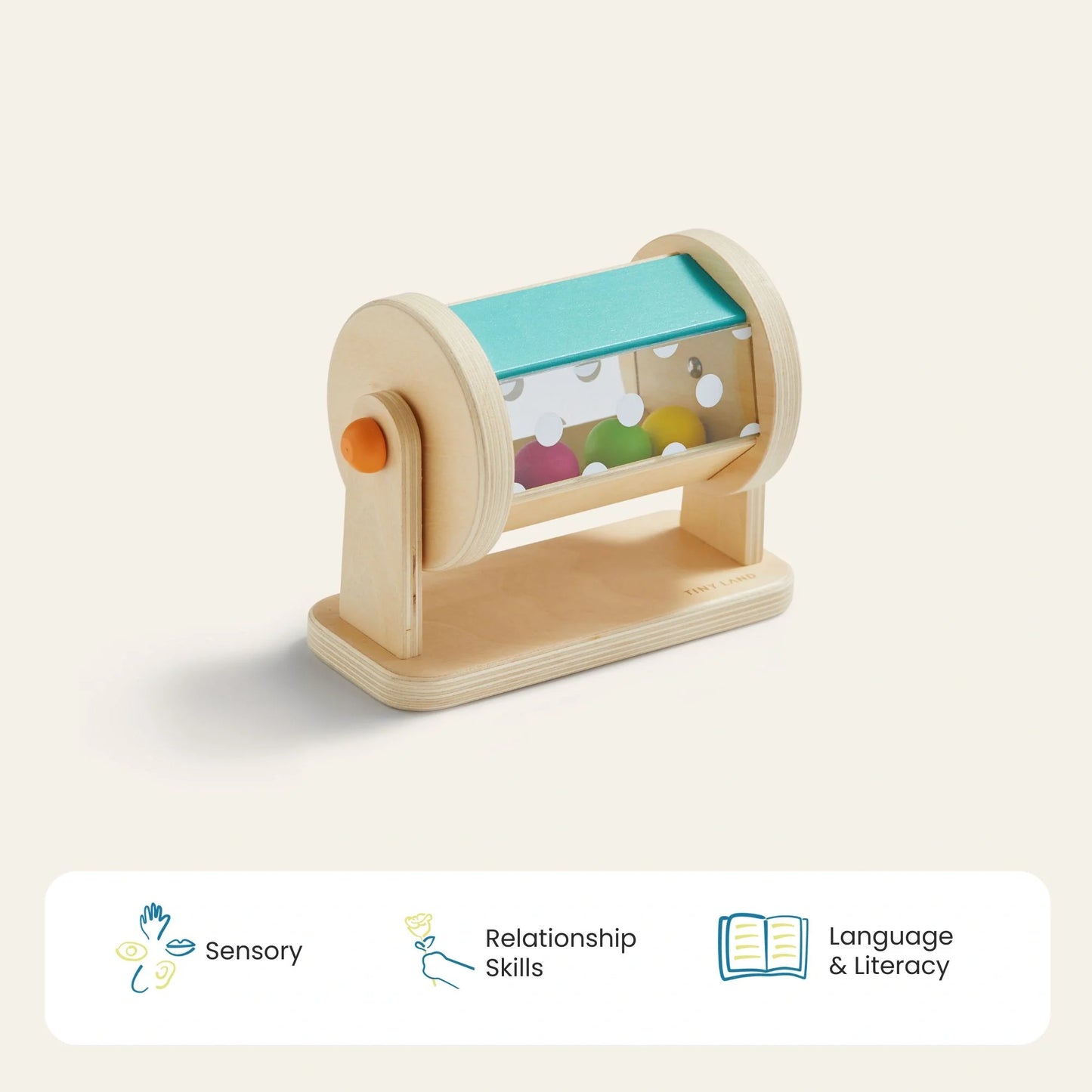 Tiny Land® Montessori Toys for Babies (4–6 Months)