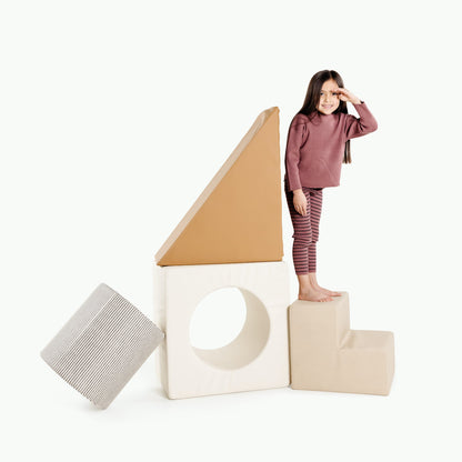 Neutral Foam Climber Block Set