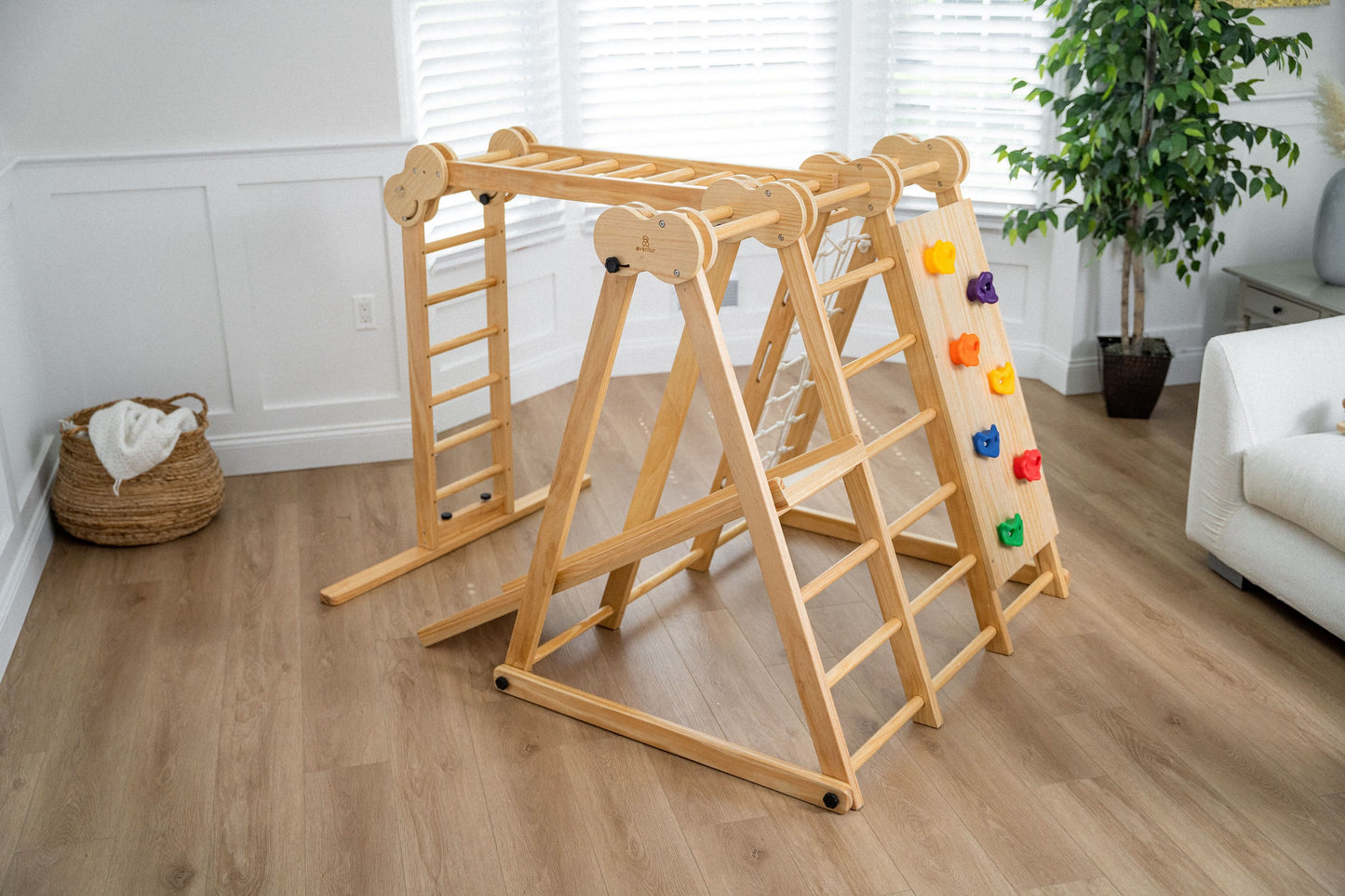 8-in-1  Indoor Jungle Gym
