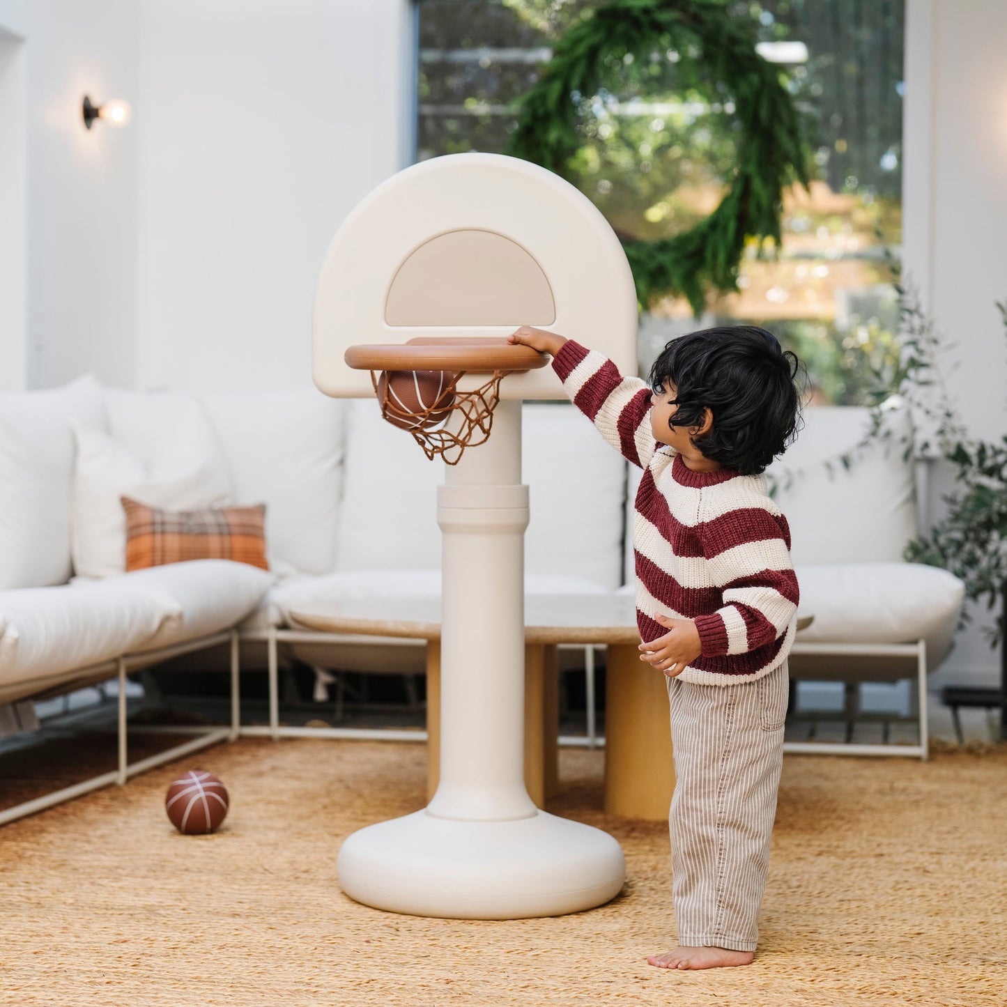 Neutral Basketball Hoop