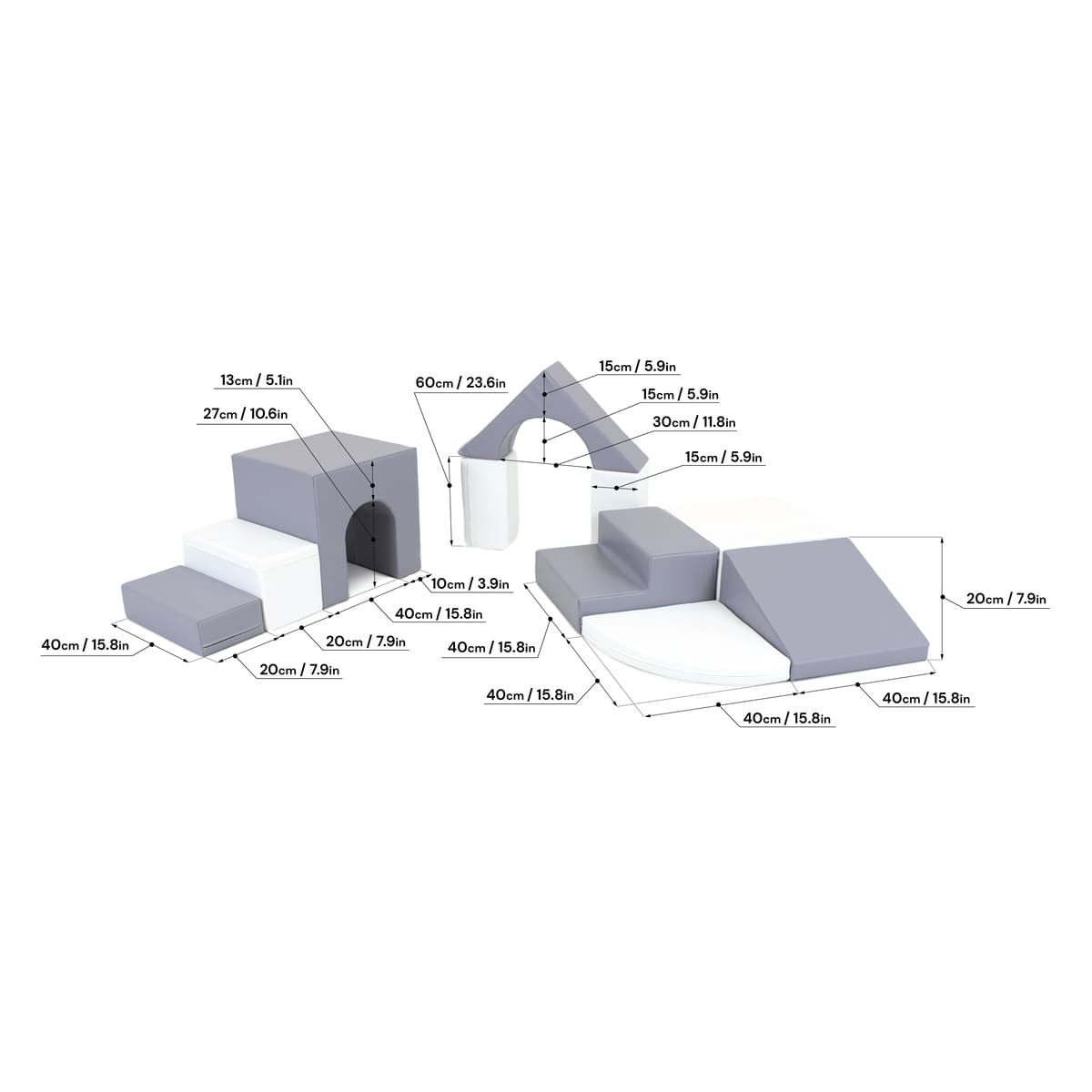 Multifunctional Foam Play Set