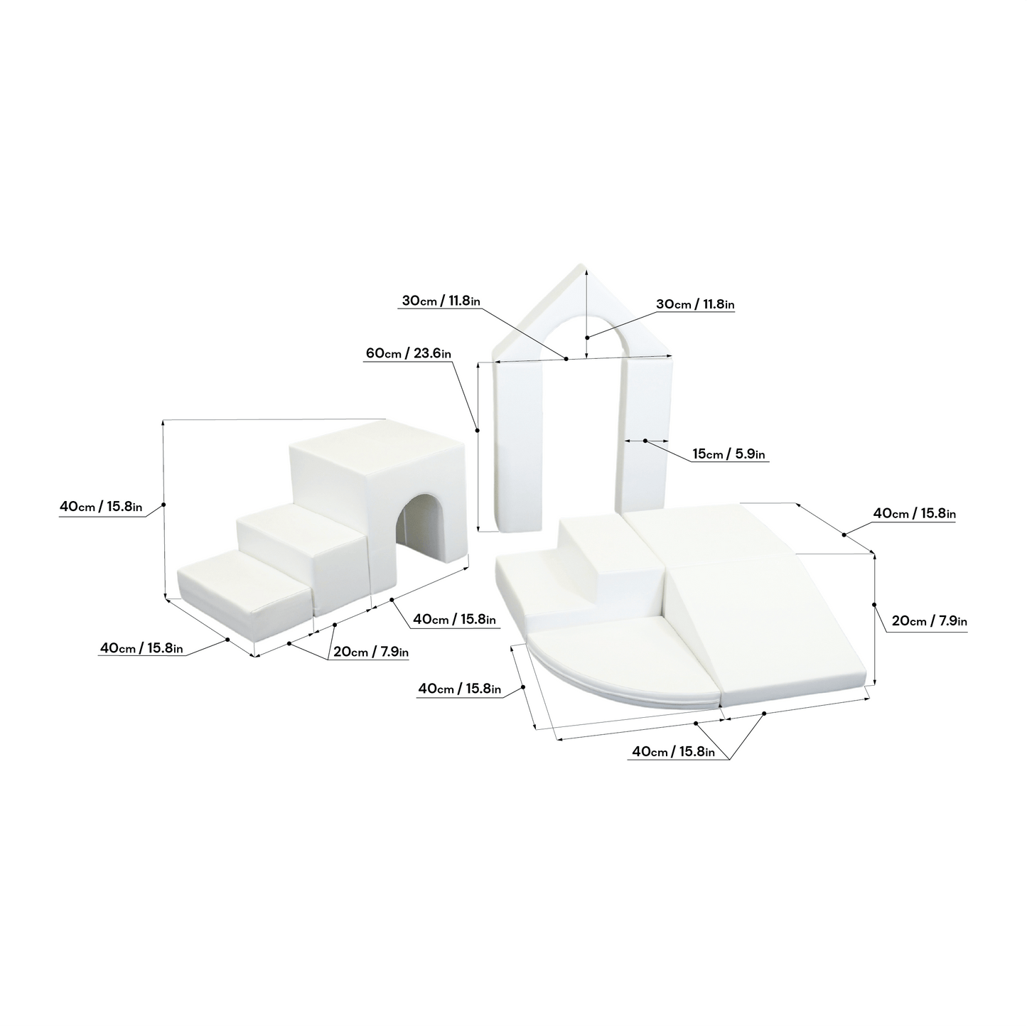Multifunctional Foam Play Set