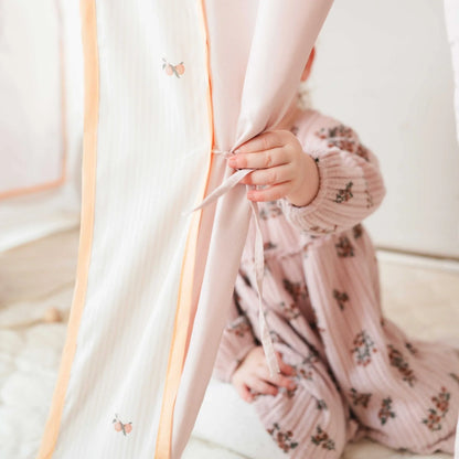 Tiny Land® Sweet Citrus Kids Play Tent – White and Pink Indoor Playhouse