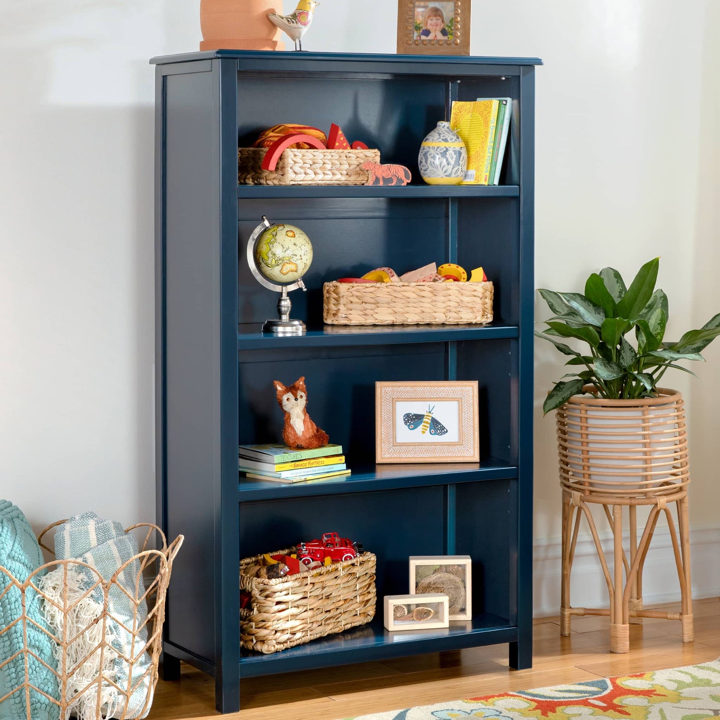Taiga 4-Shelf Bookcase