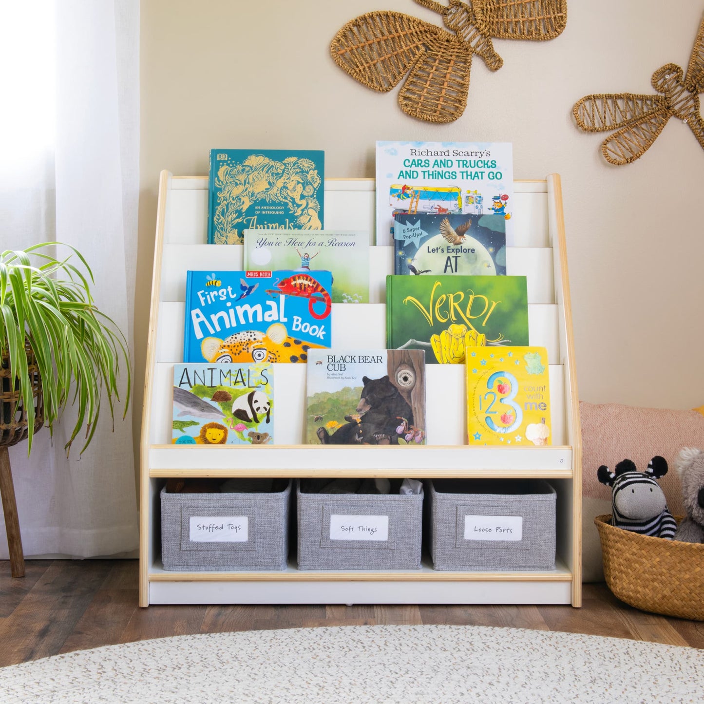 Book and Bin Display