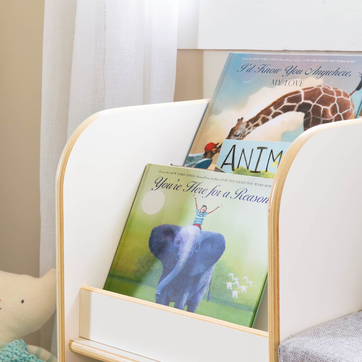 Reading Nook with Bins