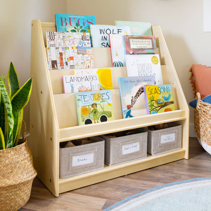 Book and Bin Display