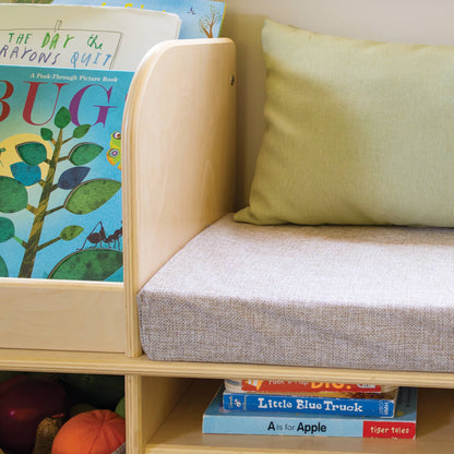 Reading Nook with Bins