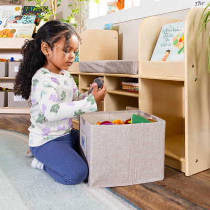Reading Nook with Bins
