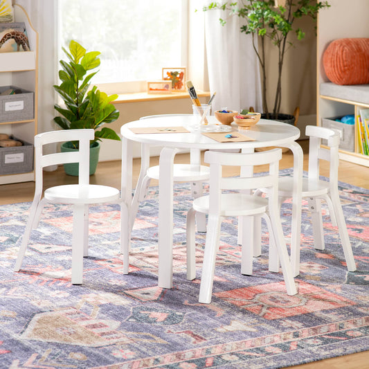 Kids Table and 4 Chairs Set