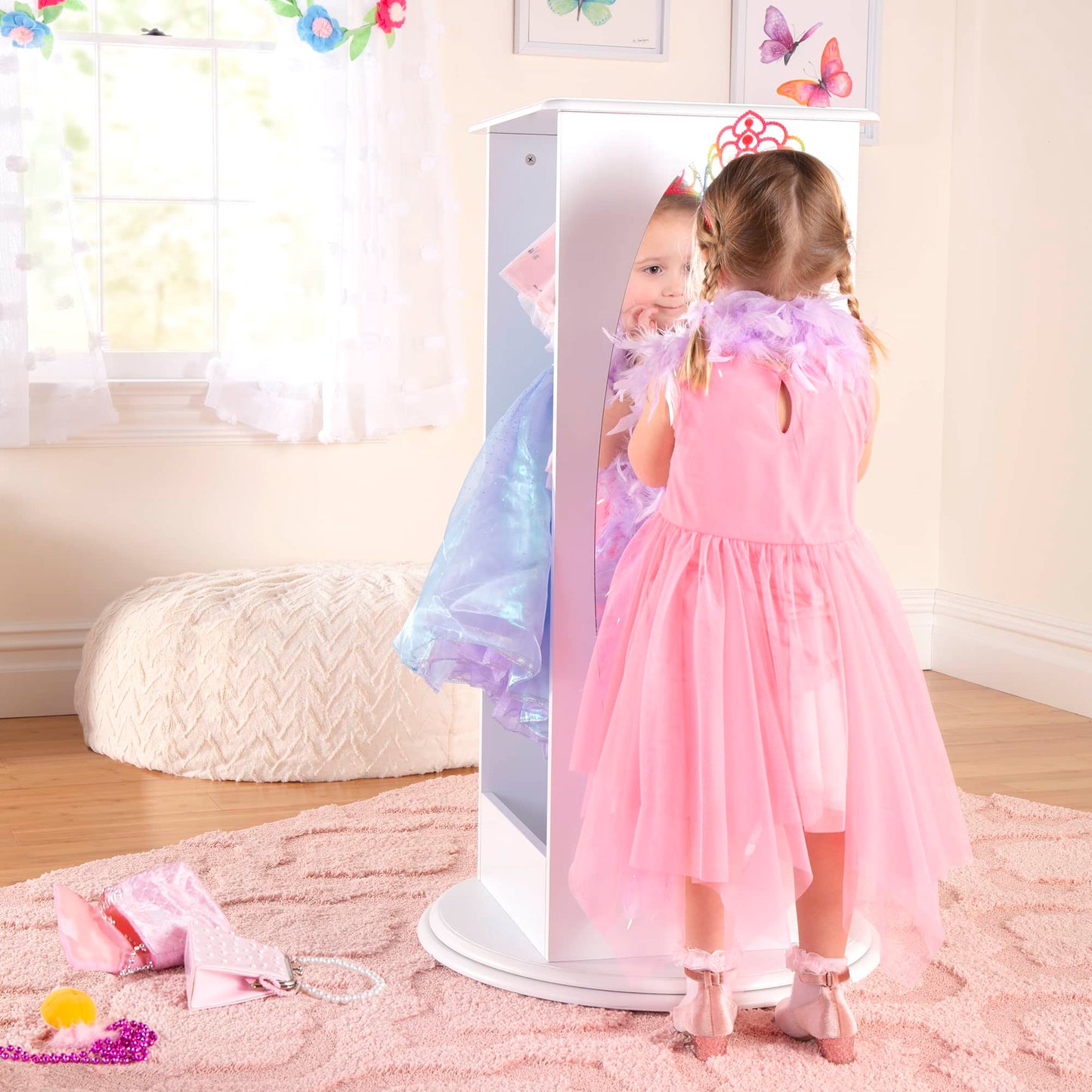 Kids' Rotating Dress Up Storage Center