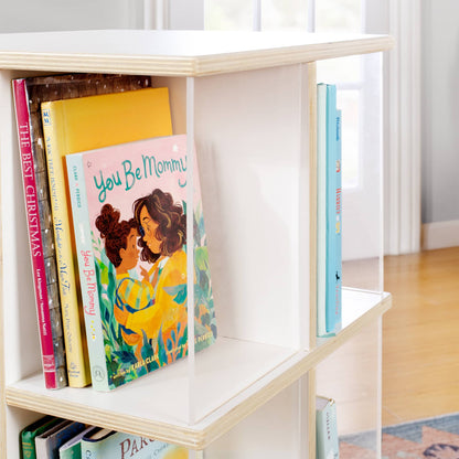 EdQ 3-Tier Rotating Book Shelf