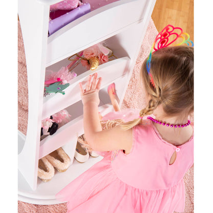 Kids' Rotating Dress Up Storage Center