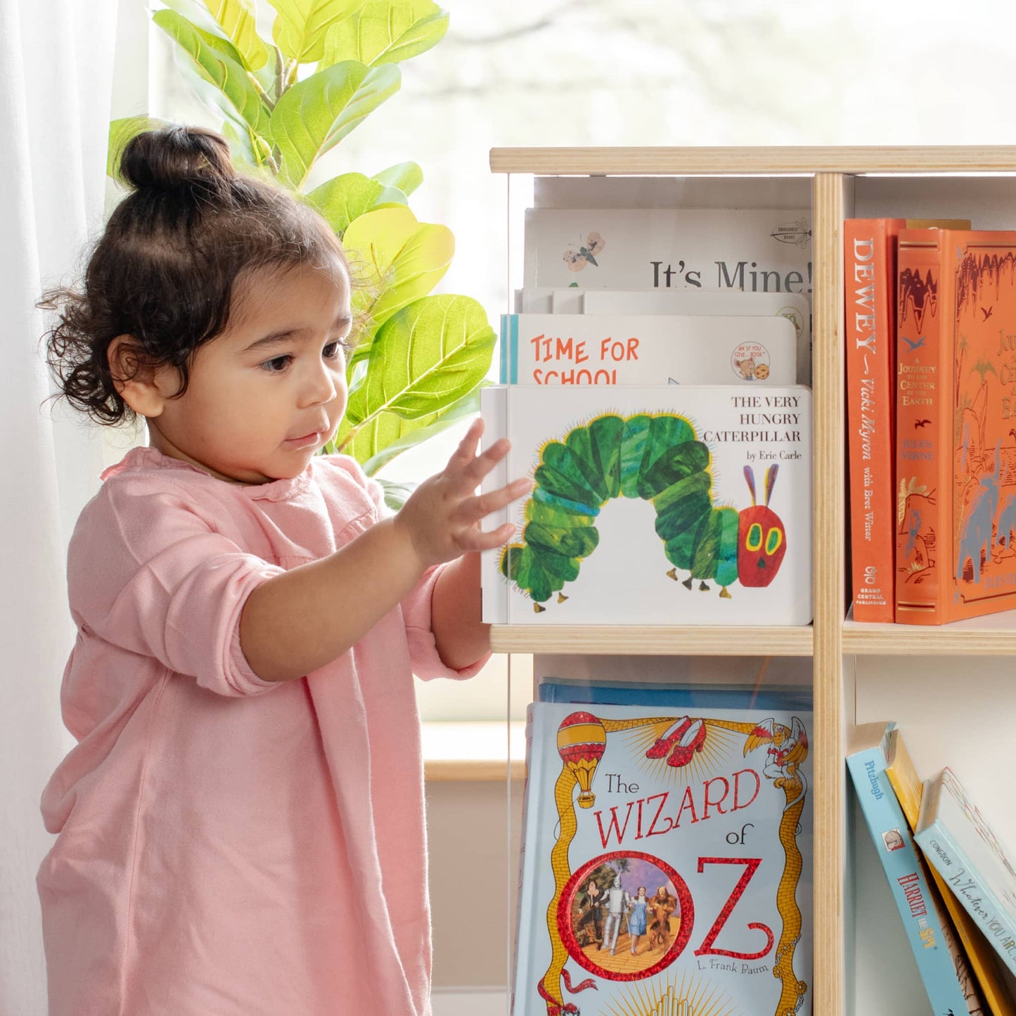 EdQ 3-Tier Rotating Book Shelf