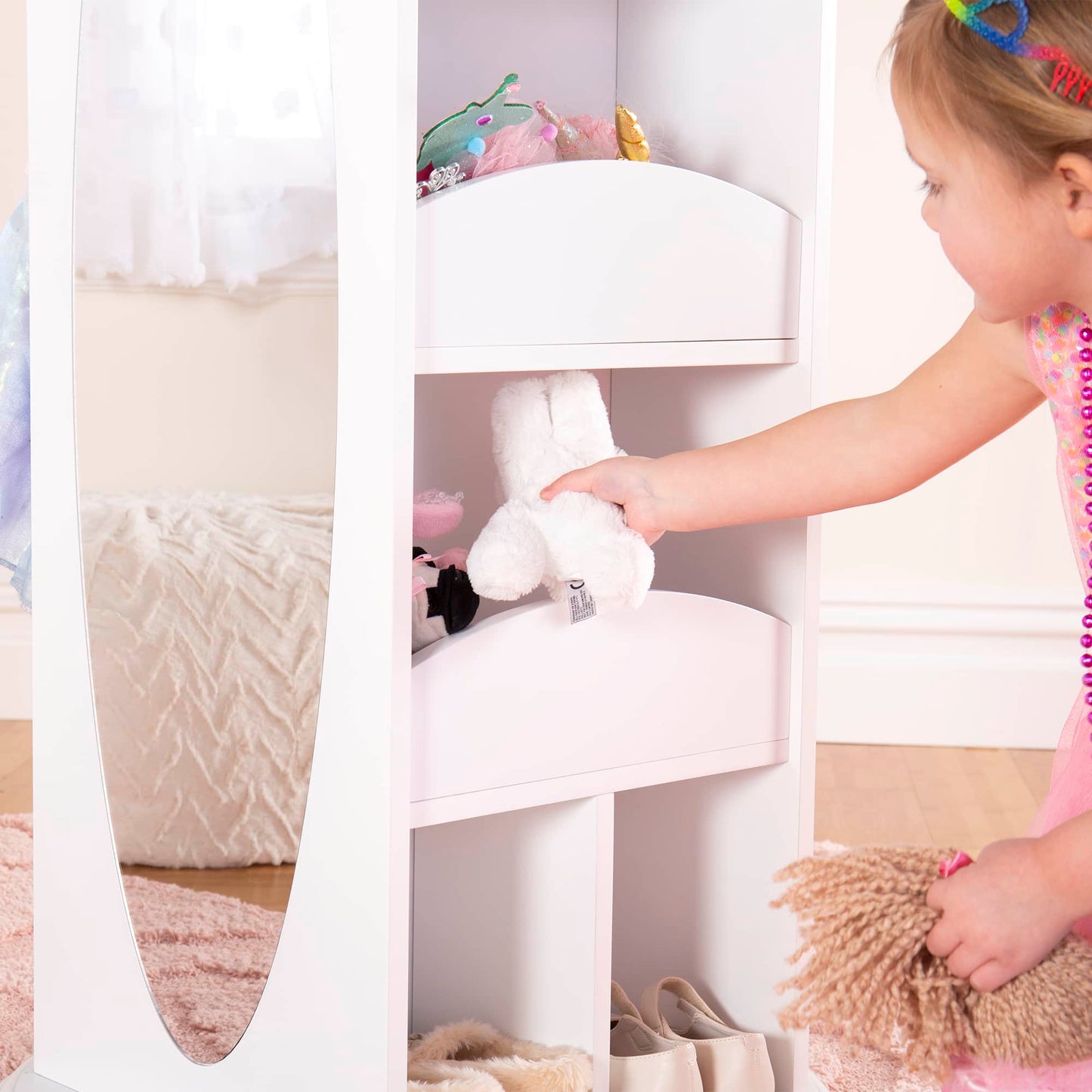 Kids' Rotating Dress Up Storage Center