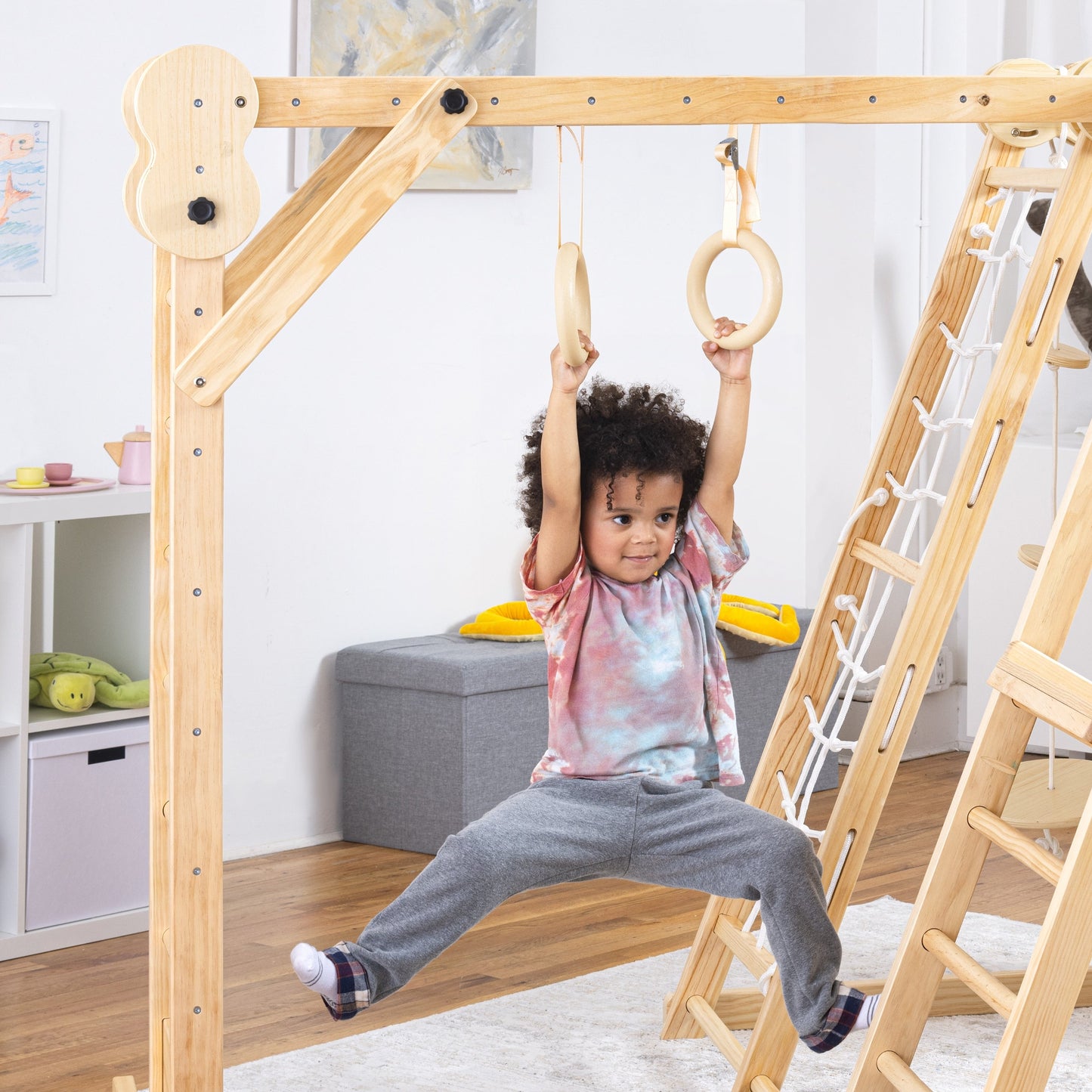 8-in-1  Indoor Jungle Gym