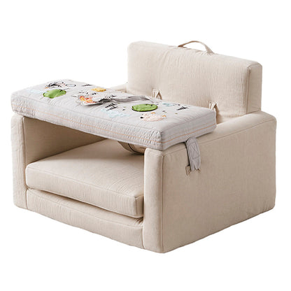 Rolling Along Square Chair