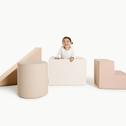 Neutral Foam Climber Block Set