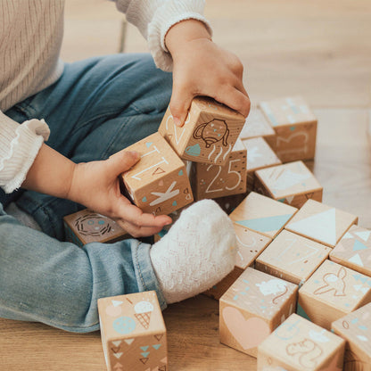 Keepsake Etched Baby Blocks