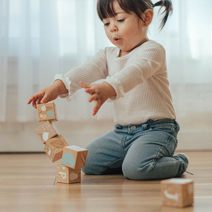 Keepsake Etched Baby Blocks