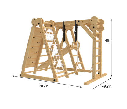 8-in-1  Indoor Jungle Gym