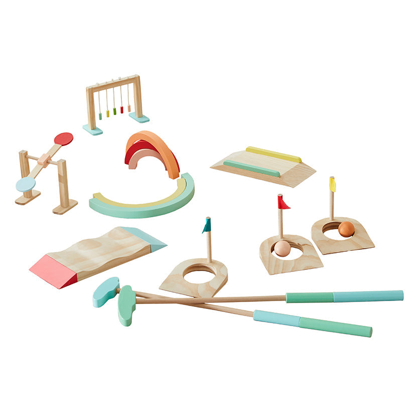 Good Wood Mini Golf Game