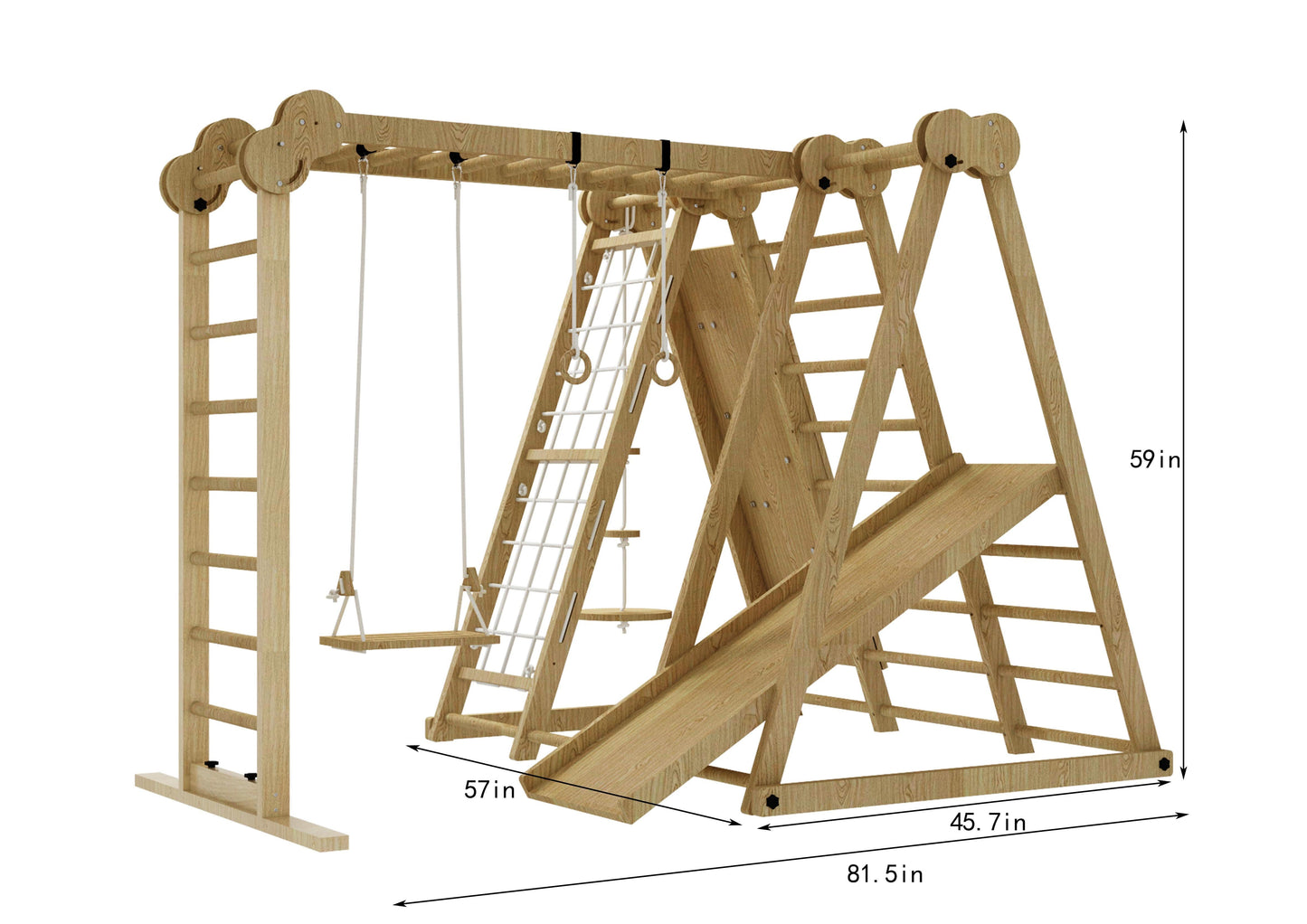 8-in-1  Indoor Jungle Gym