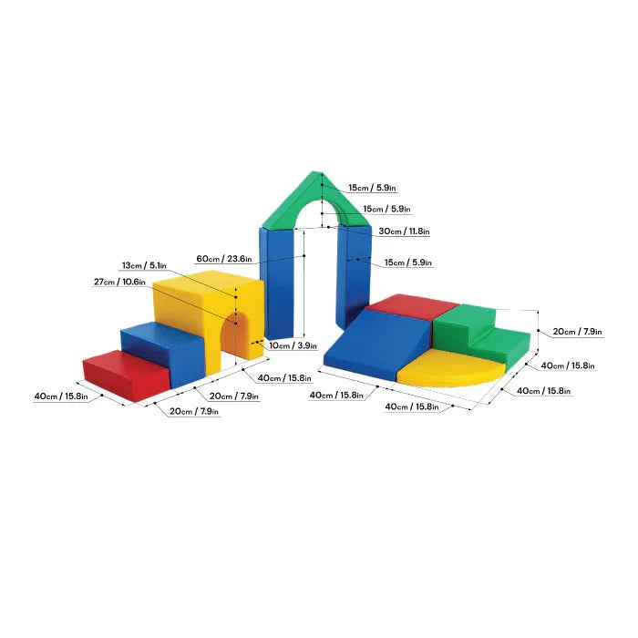 Multifunctional Foam Play Set