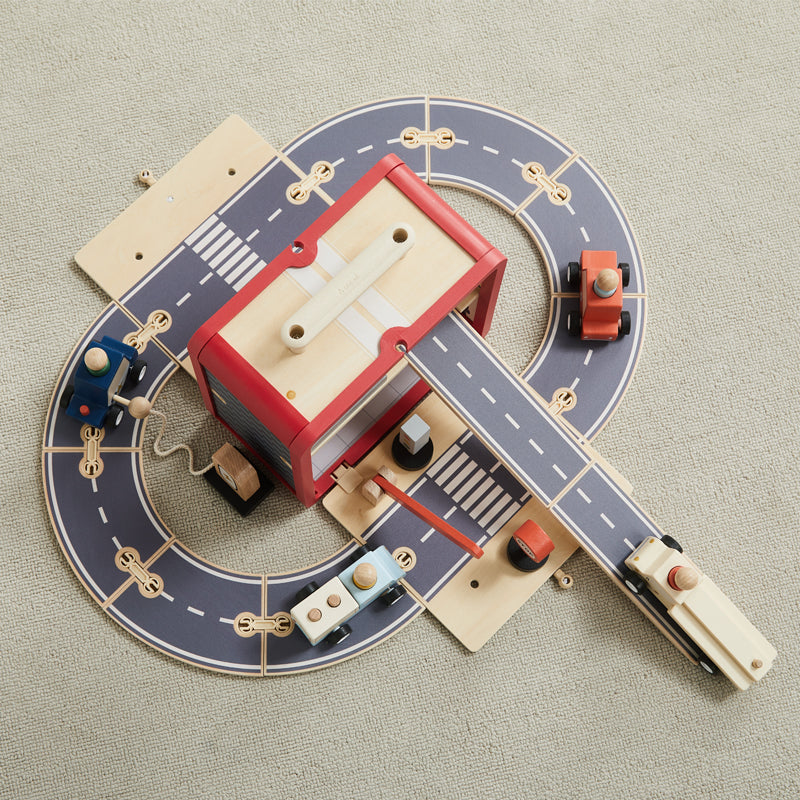 Take with Me Garage- Portable Wooden Playset for Kids