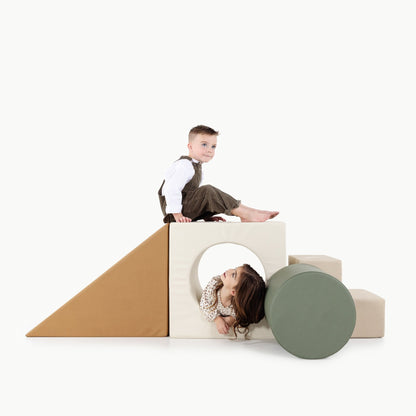 Neutral Foam Climber Block Set