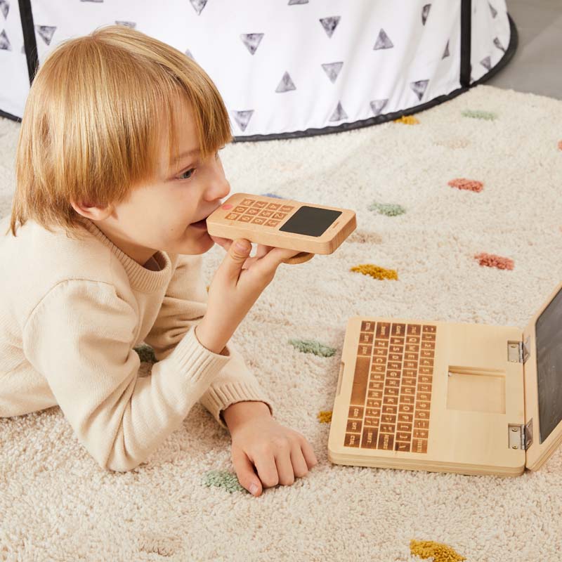 My Own Cell Phone- Wooden Mobile Toy